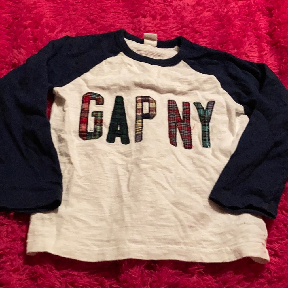 GAP NY Plaid Design Shirt